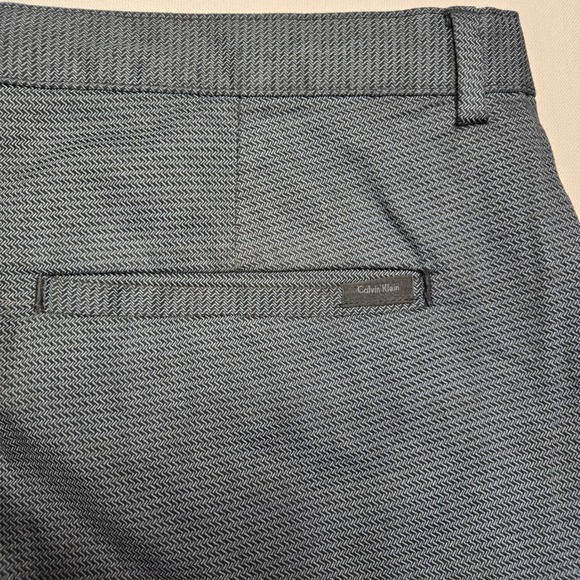 Calvin Klein Golf Shorts‎ Flat Front Modern Fit Gray Men's Size 38 - Picture 3 of 9